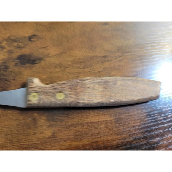 Vintage 2-Prong Serving Fork w/Wooden Handle - 10” Length - Picture 5 of 7